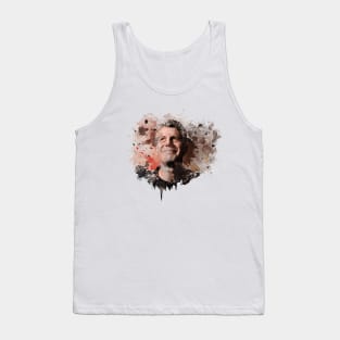 anthony bourdain art Tank Top